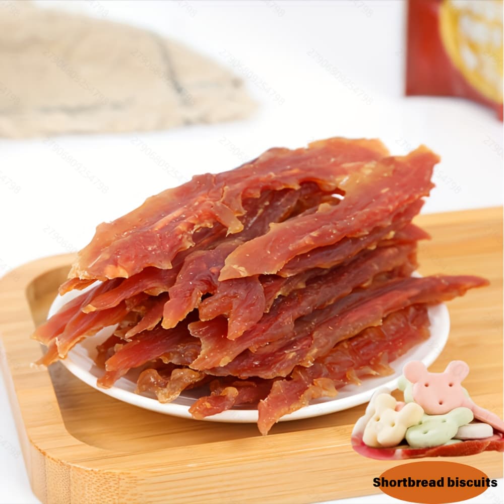 TEMU 7.05oz/14.1oz Pure Chicken Jerky Dog Treats - Healthy, Easy-to-, Long-lasting Chews For Small To Large Dogs, High Protein, , Perfect Training Reward Convenient Bags
