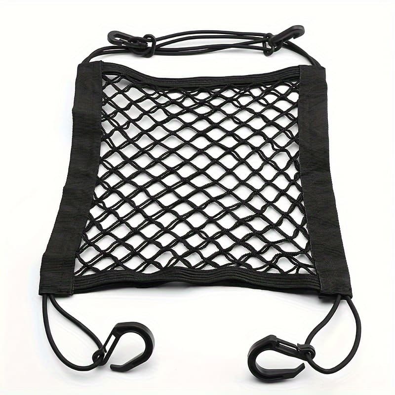 TEMU 1pc Motorcycle Battery Box Modification Luggage Net, Helmet Cargo Net Bag, Elastic Strap, Stretchable Mesh Net, Helmet Net
