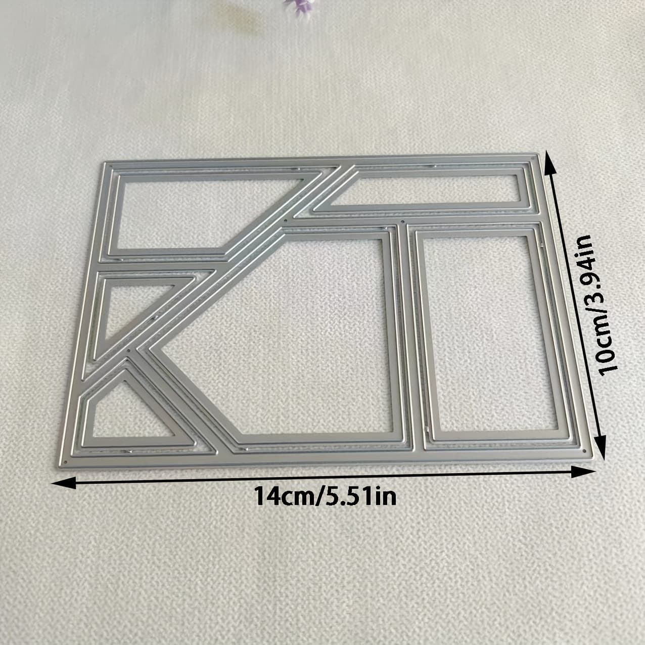 TEMU Metal Cutting Dies For Greeting Cards - A Creative Embossing Stencil For Handmade Cards, Scrapbooking, And Crafts