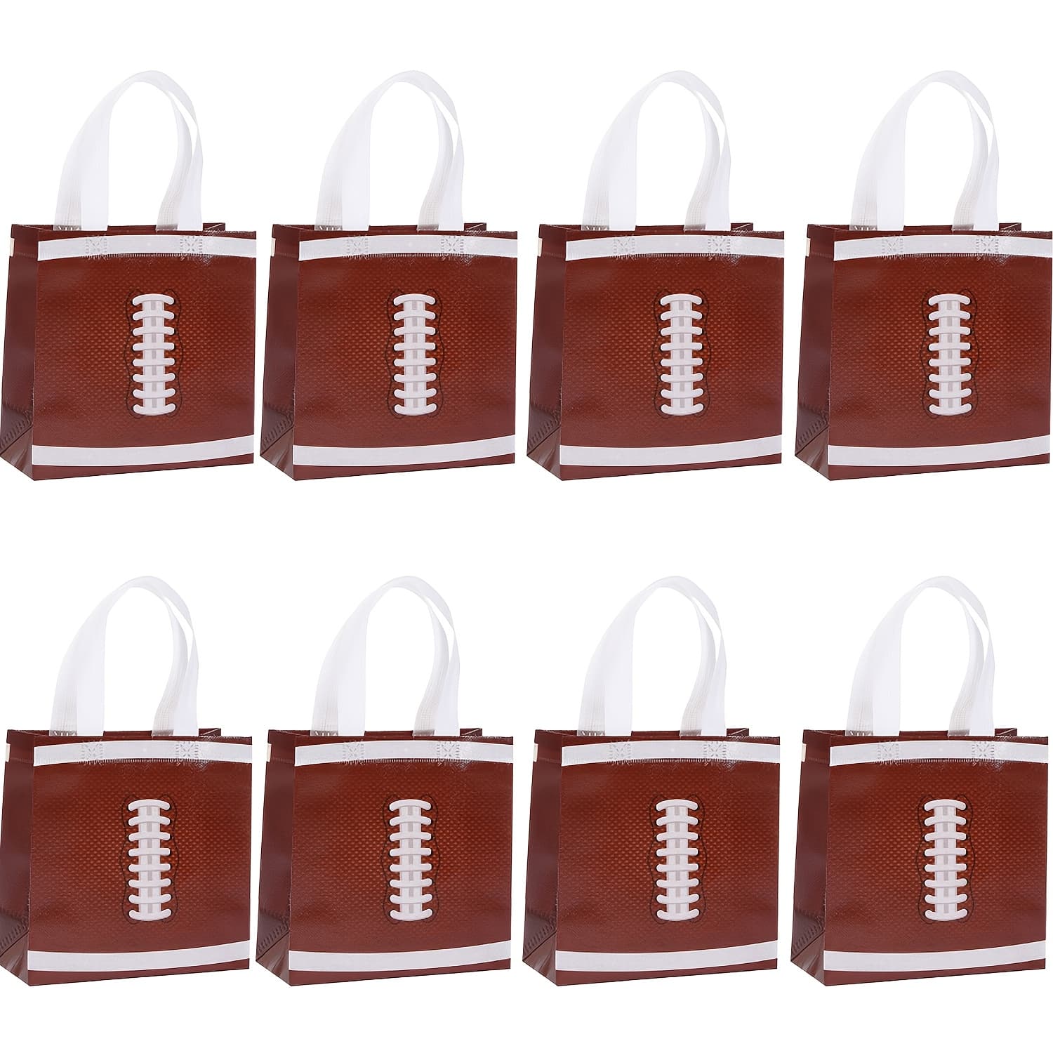TEMU 10pcs Party Favor Bags Suitable For -themed Parties, Sports Events, Game Day Goodie Bags With Treats, Prizes & Bag Fillers