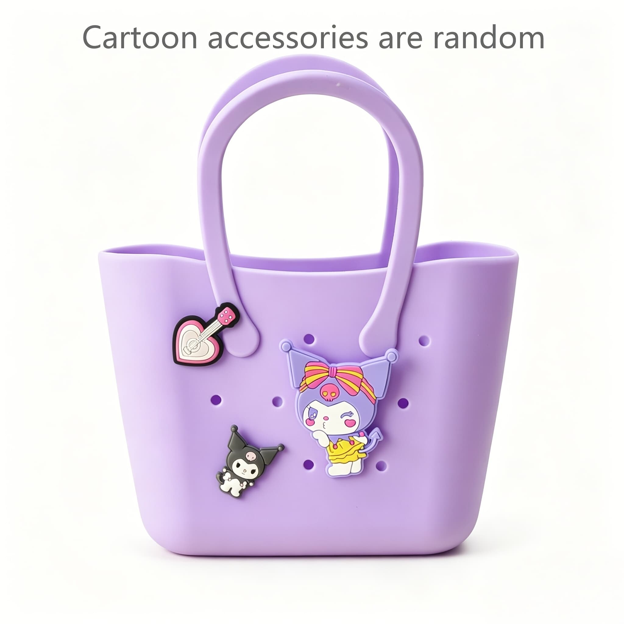 TEMU Hello Kitty Handbag, Perfect For Summer Beach . This Candy-colored Tote Is Designed For Women And Teens, Lightweight And Easy To Clean With Wet Wipes
