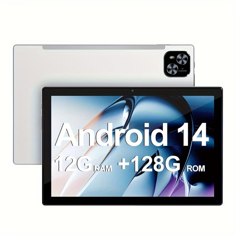 TEMU 10.1 Inch 14 Tablet | Gms | 12gb(4gb+8gb) , 128gb Rom | 8-core Processor 1280*800 Ips Hd Display 5g Wifi