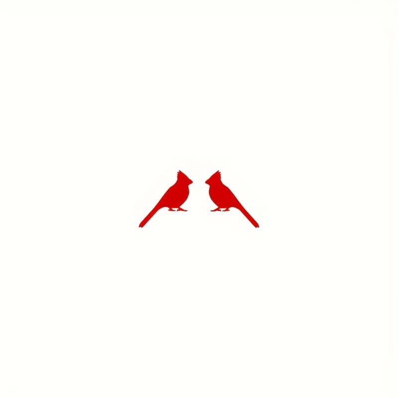 TEMU Red Vinyl Car Mirror Sticker - Durable Mini Decal For Indoor/outdoor Use, Cute With Black Outline, Easy To Apply And Remove