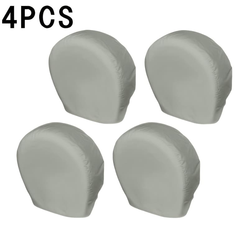 TEMU Tire Cover 4pcs Set - A Sturdy Wheel Protector Suitable For Suvs, Trailers, Campers, And Rvs. Suitable For Tires With Diameters Ranging From 26 To 31.49 Inches