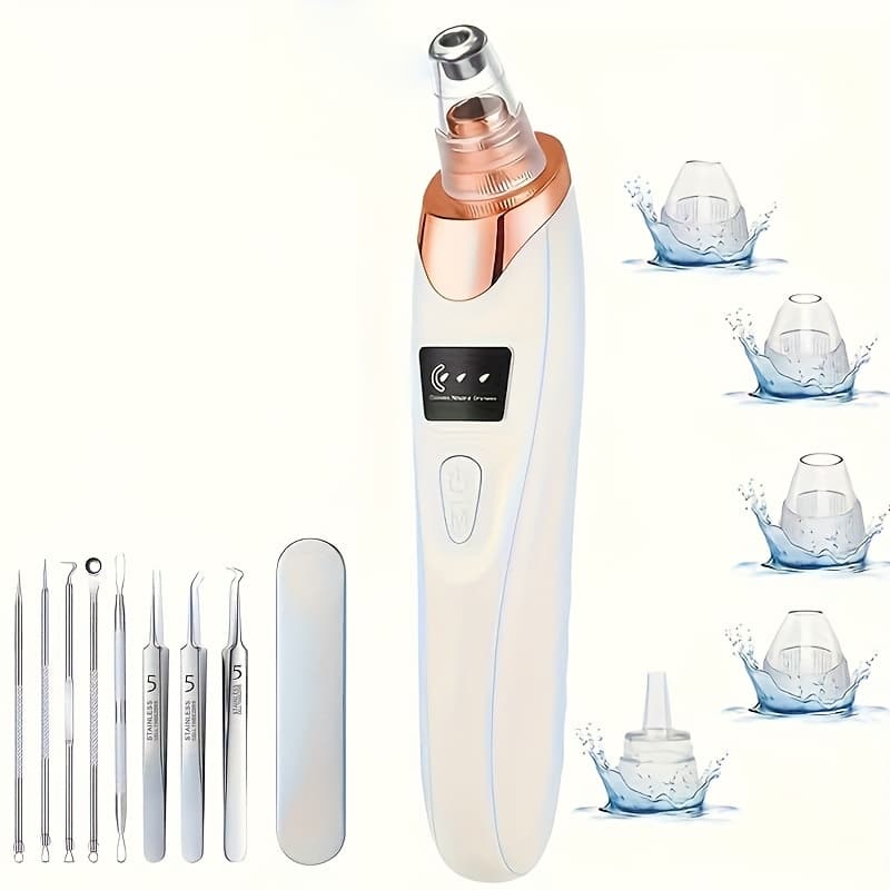TEMU Foricom 8pcs Ultra Fine Tweezers Cosmetic Needles For Removing Pimples And Blackheads Deep Cleaning Facial - Facial Care Beauty Tools