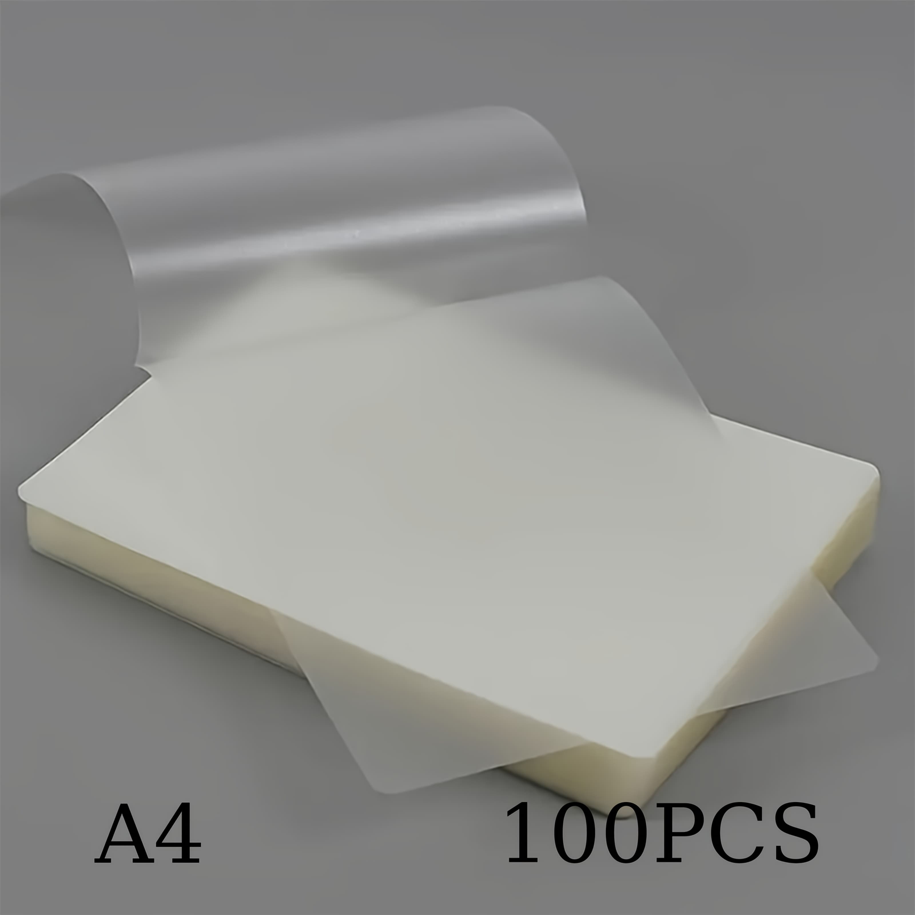 TEMU 100pcs A4 Sheets, Holds 8.5 X 11 Inch Sheets, 5 Mil Clear Pouches 9 X 11.5 Inch Lamination Sheet Paper For Laminator, Letter Size