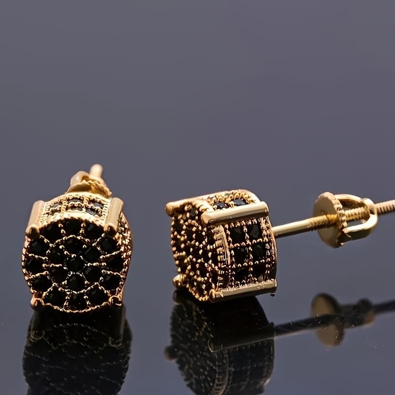 TEMU Elegant Earrings, Earrings, Hip-hop Additions, Presents, Party Favors, Gift Packaging