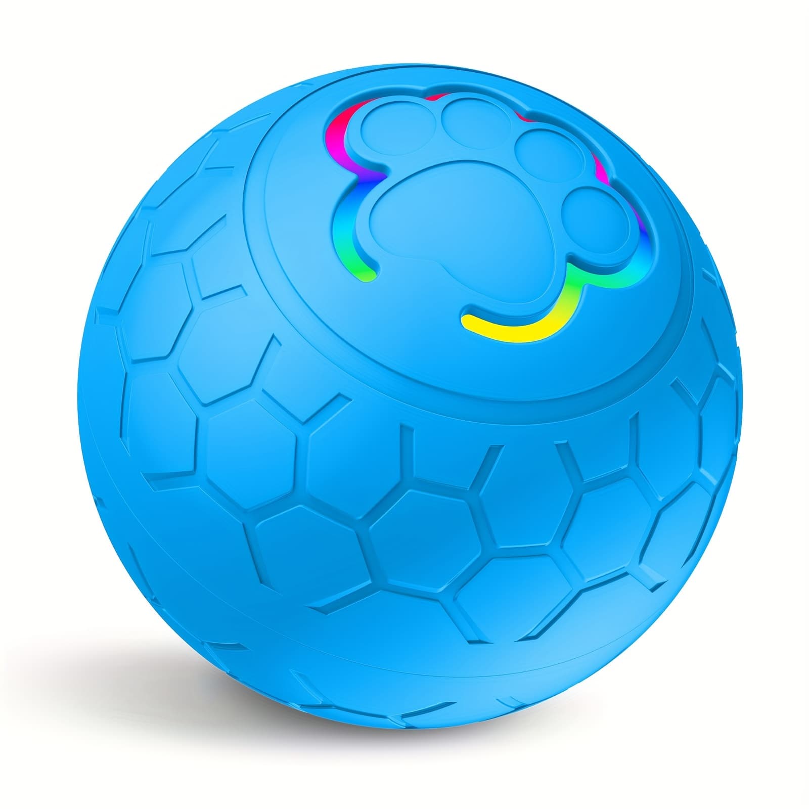 TEMU Interactive Pet Toy Ball - Rechargeable, Bite Resistant, Automatic Smart Bouncing Ball Christmas Gift