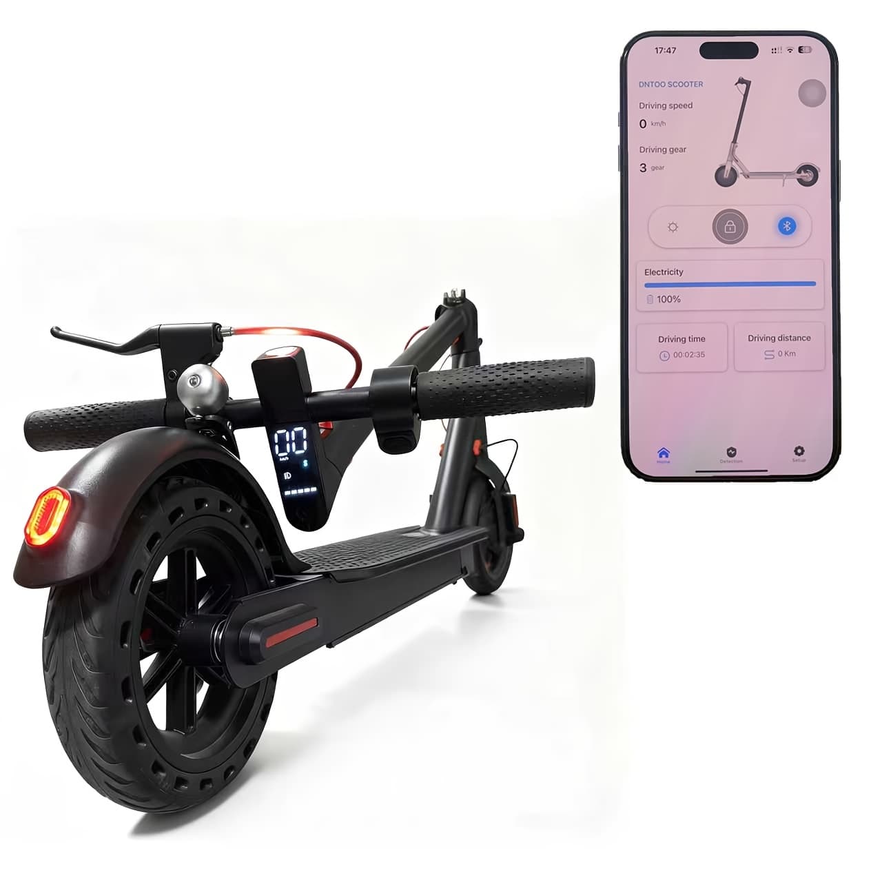 TEMU Foldable Adult : 19 Mph , 20 Miles Range &