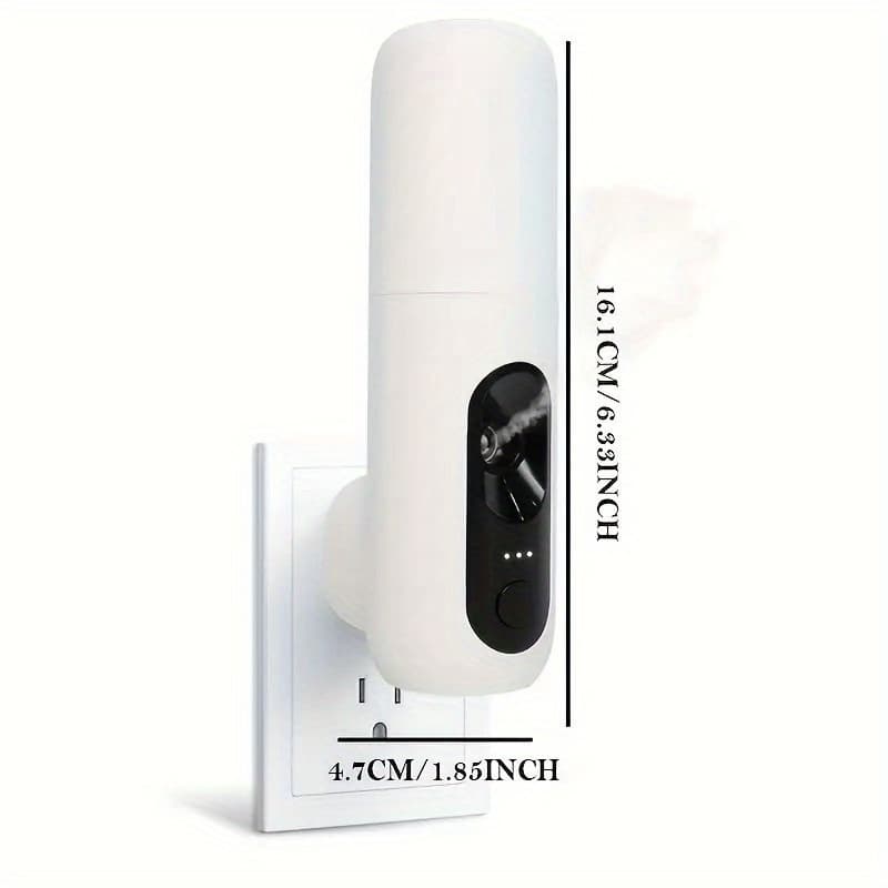 TEMU Waterless Essential Oil Diffuser Wall Plug Oil Diffuser Cool Mist Electric Scent Machine Smart For Home