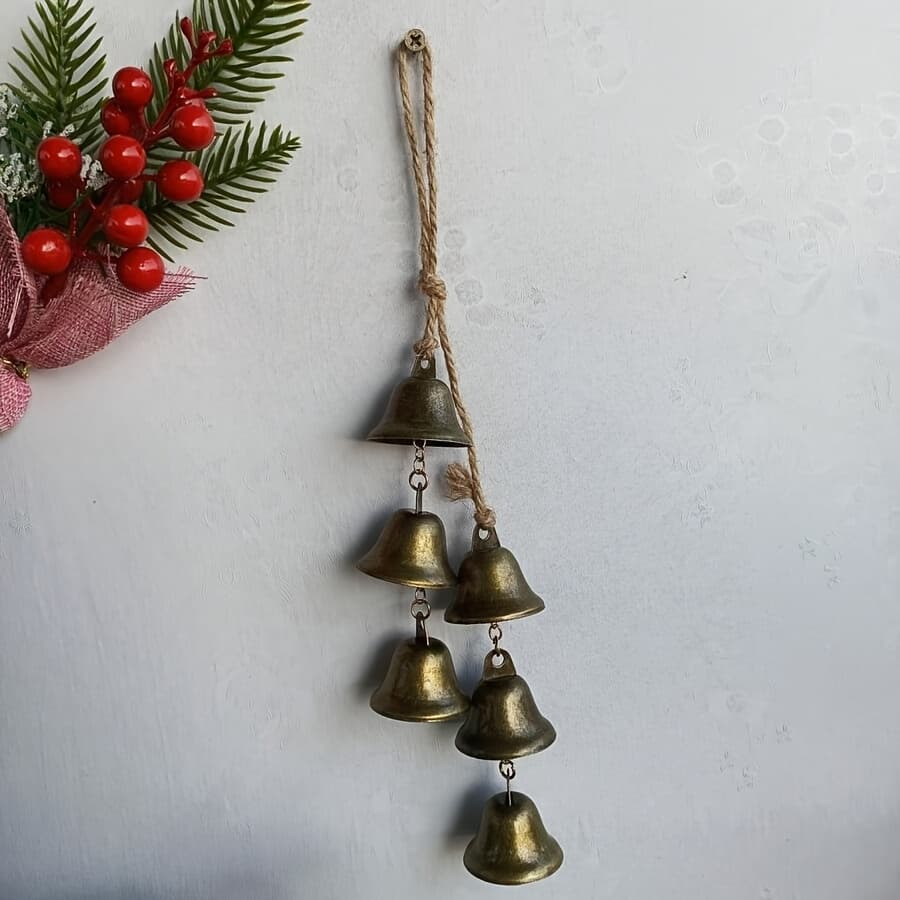 TEMU Hemp Rope Wind Chimes, Home Decoration, Porch Decoration, Holiday Decoration, Banquet Embellishment