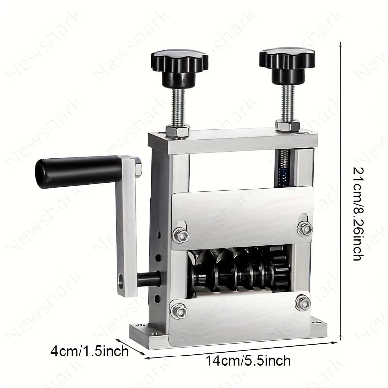 TEMU 6-hole Manual Wire Stripping Machine Gauge Wire 0.04-0.83 Inches,scrapping Copper Wire Peeler Machine,drill Powered Hand Crank Wire Stripper Tool For Scrap Copper Recycling