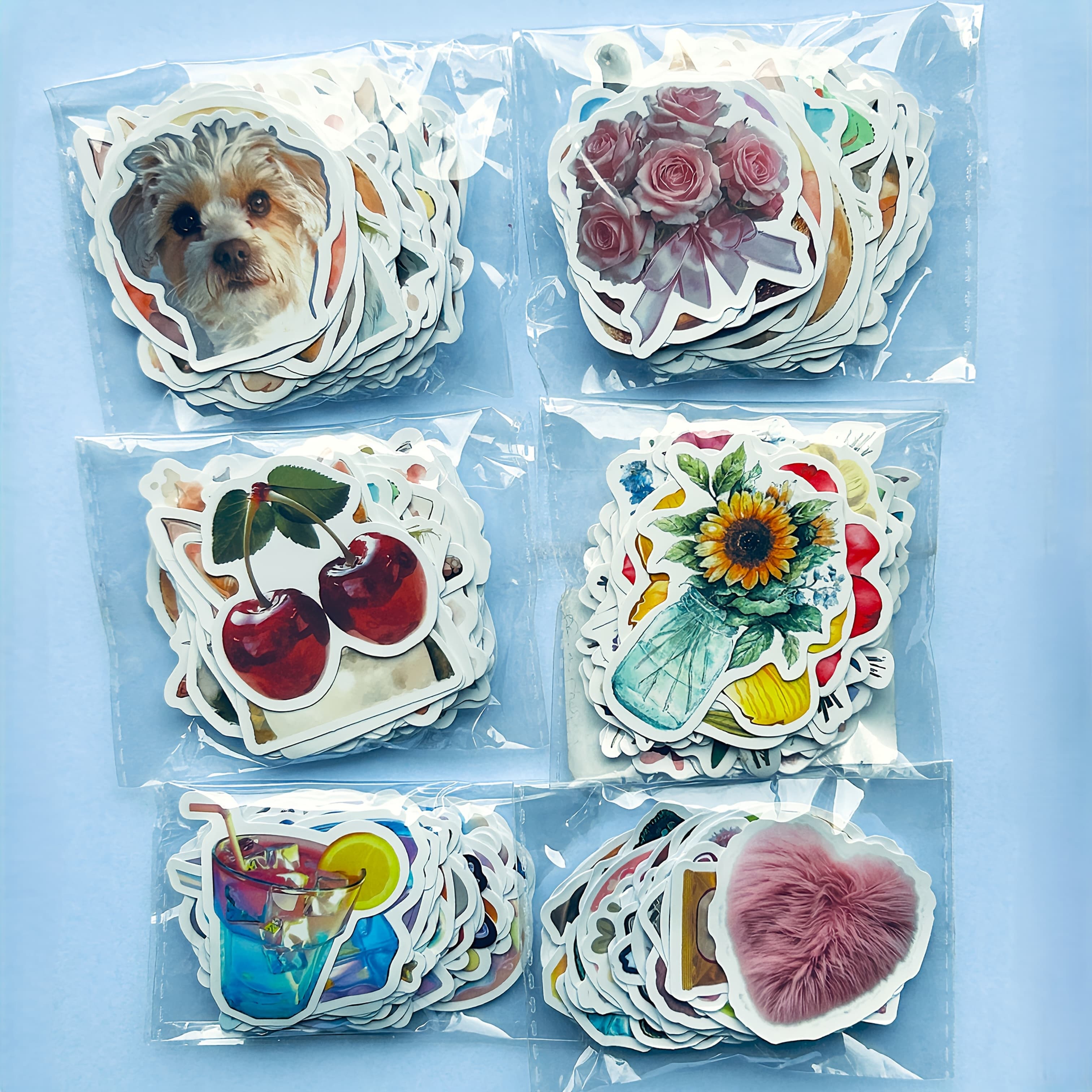 TEMU 300pcs Cute Stickers For Laptop | Aesthetic Paper Stickers For , Journal