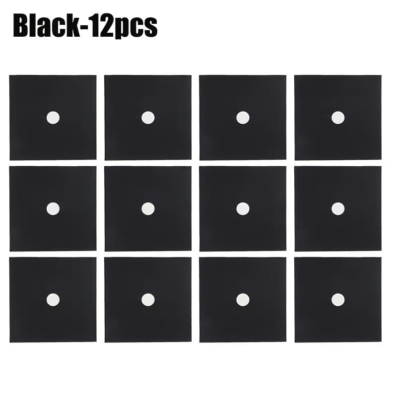 TEMU 12pcs Gas Stove Protective Cover, 0.12mm Thick, Reusable, , Kitchen/cooking Liner Kitchen Supplies Home Kitchen Supplies Outdoor Cooking Tool Protective Cover, Barbecue Mat