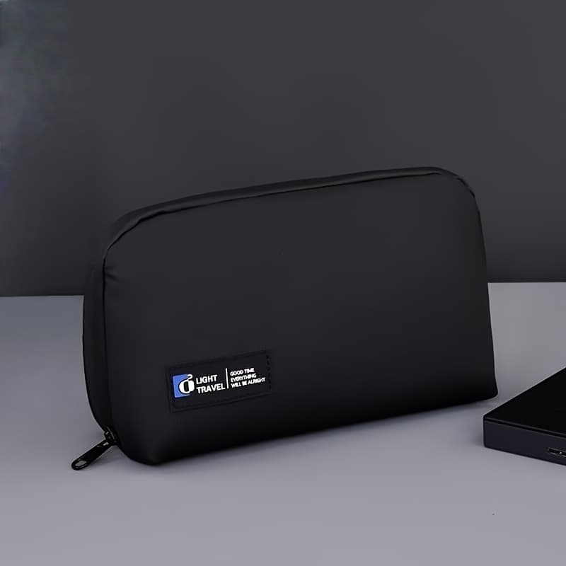 TEMU Travel Multifunctional Storage Bag, Cable Storage Bag, Suitcase, Portable Double-layer Storage Bag, Cable