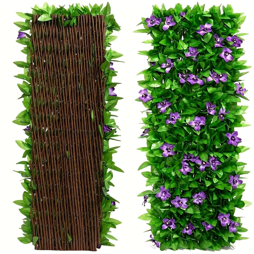 TEMU Expandable Fence Screen, Garden Fencing Use Artificial Hedge Screen Extend Garden With , Garden Fence Screen, Fence Privacy Screen For Backyard Patio Wall Decoration