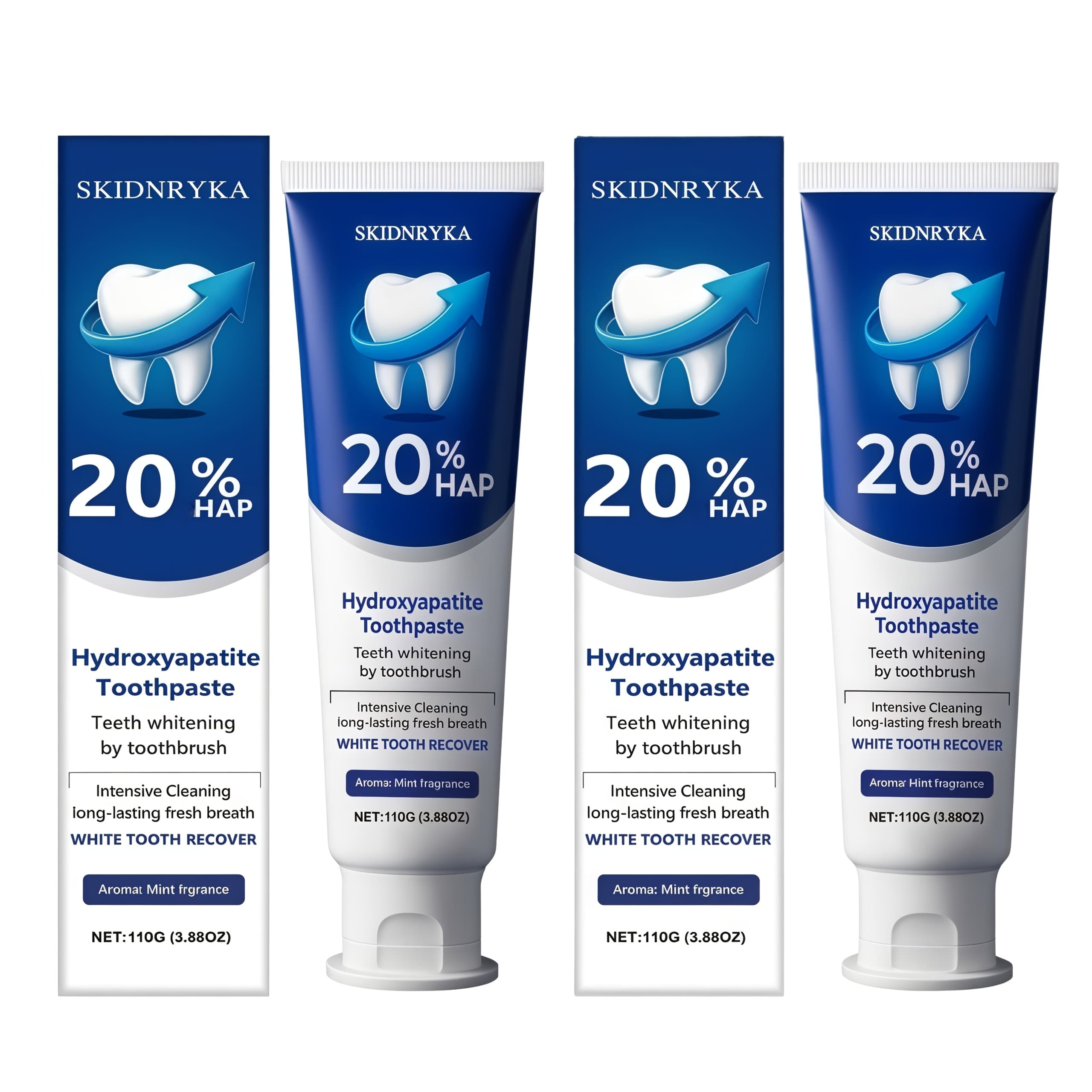 TEMU 20% Hydroxyapatite Toothpaste, Cleanses The Mouth, Teeth, Suitable For Daily Oral Care, Oral Health Care, , Portable Travel, Local Warehouse, Best Gift, Unisex