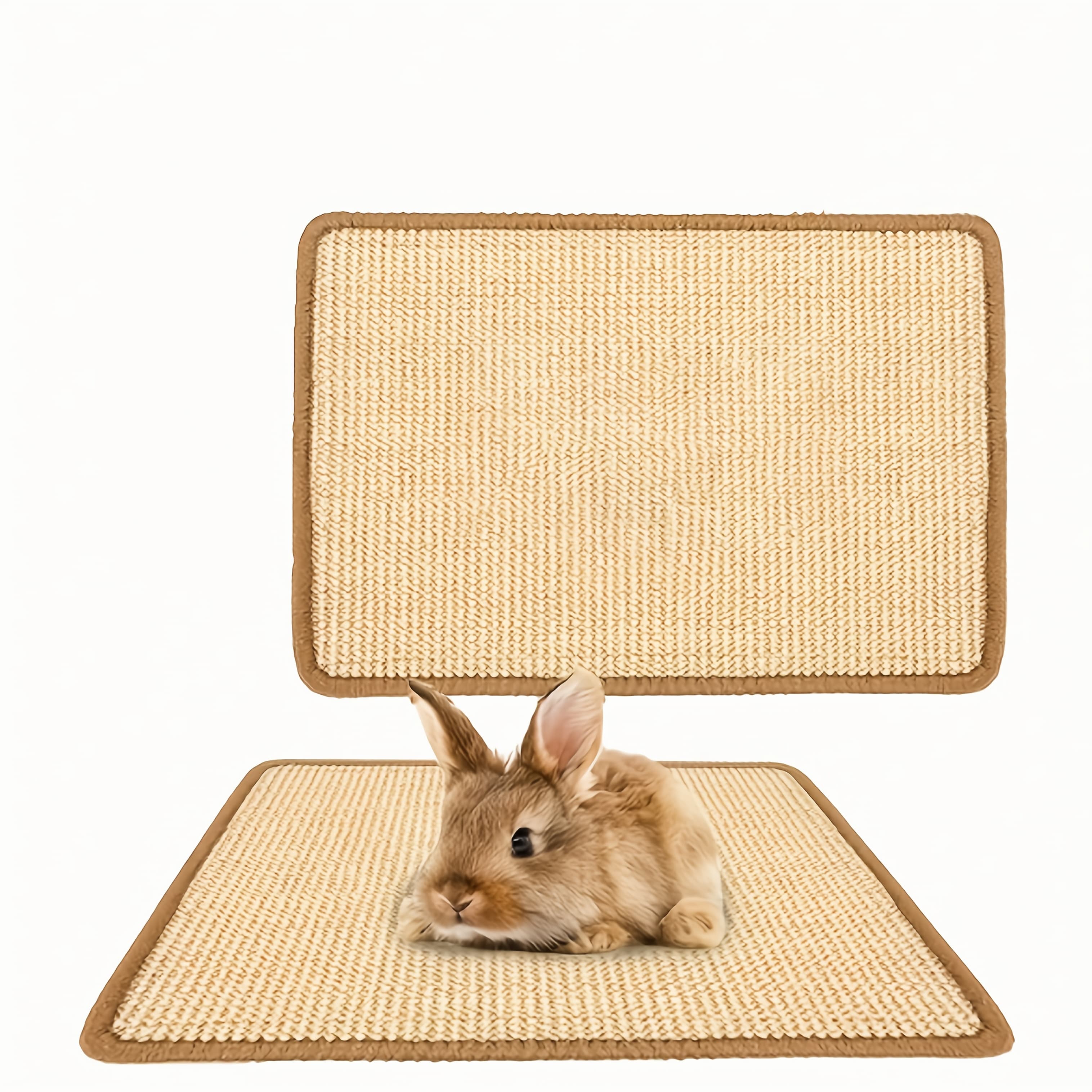 TEMU Rabbit Scratch Mat, Pet Cage Paving Material Contains 1pc, Small Animal Mat Is Suitable For Cage And Rabbit, Ideal Birthday Gift, Christmas