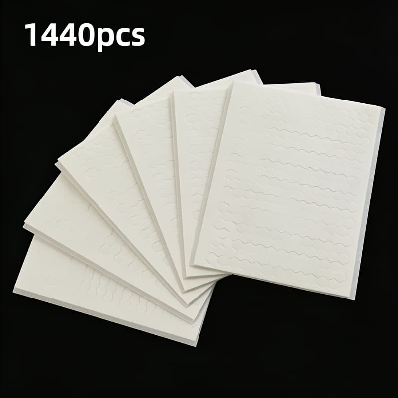 TEMU 1440pcs, 6 Sheets Of Strong Adhesive Hexagonal Foam Dots For Double-sided Fastening, Ideal For Creative Scrapbooking And Craft Projects, Hexagonal Shape (0.25 Inches)