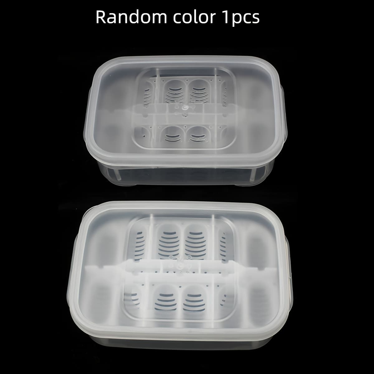 TEMU Random 1pc White Hatching Box For Reptiles, Lizard Incubator Egg Tray Reptile Hatching Box Incubator