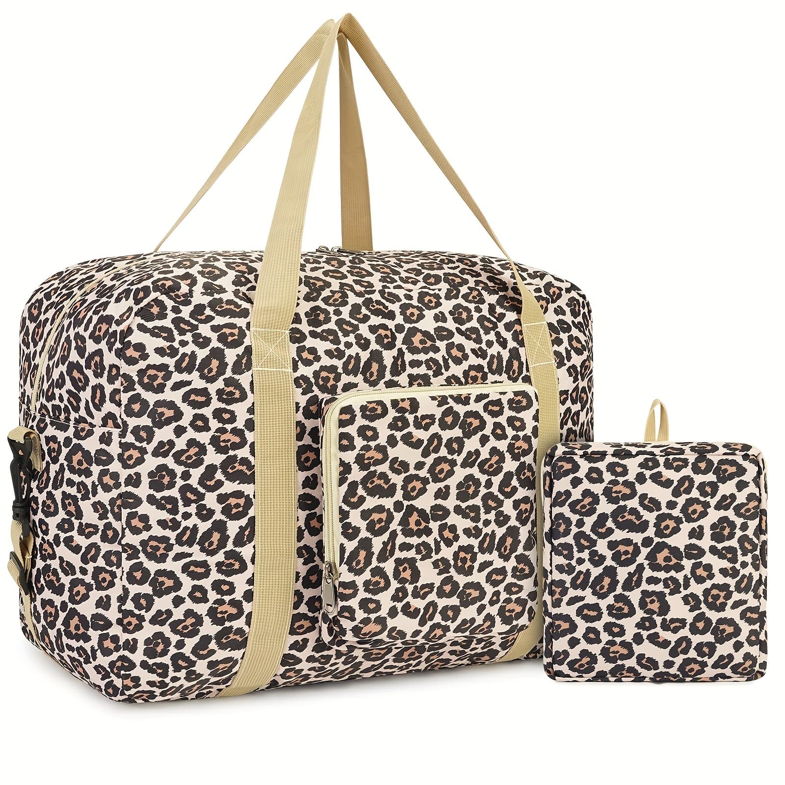 TEMU Compact Travel Duffel Bag Featuring A Shoulder Strap, Suitable For Spirit , Measuring 18 Inches. Ideal For Weekend Trips, Used As Underseat Luggage For Men And Women