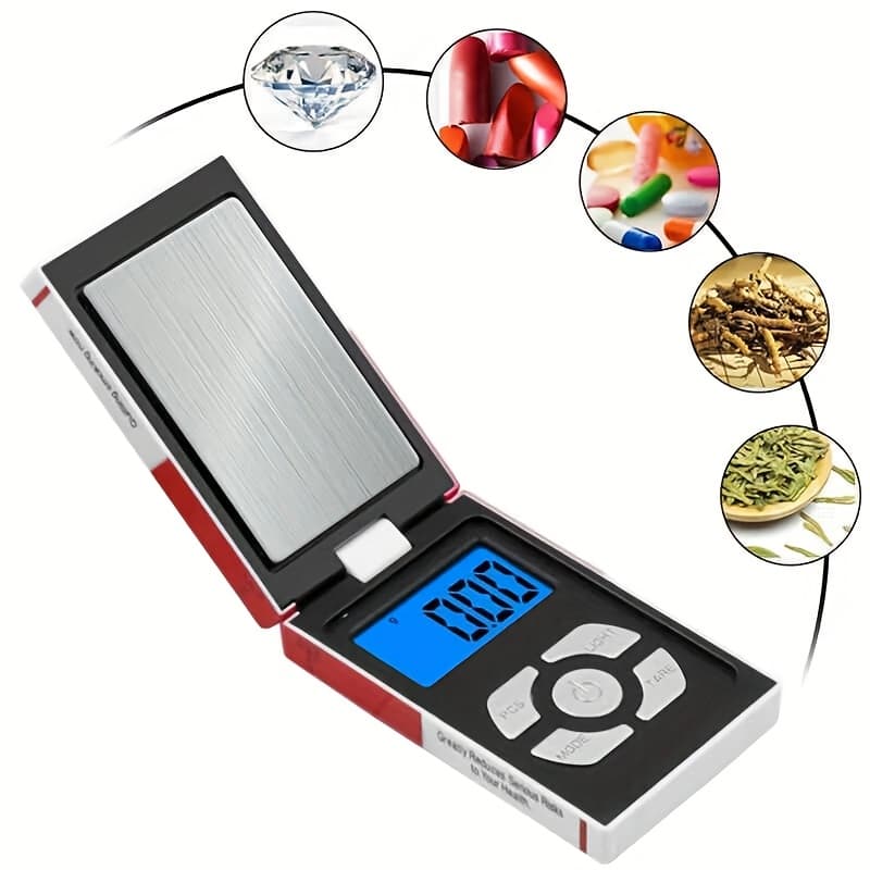 TEMU Mini Case Electronic Balance Gram For Jewelry