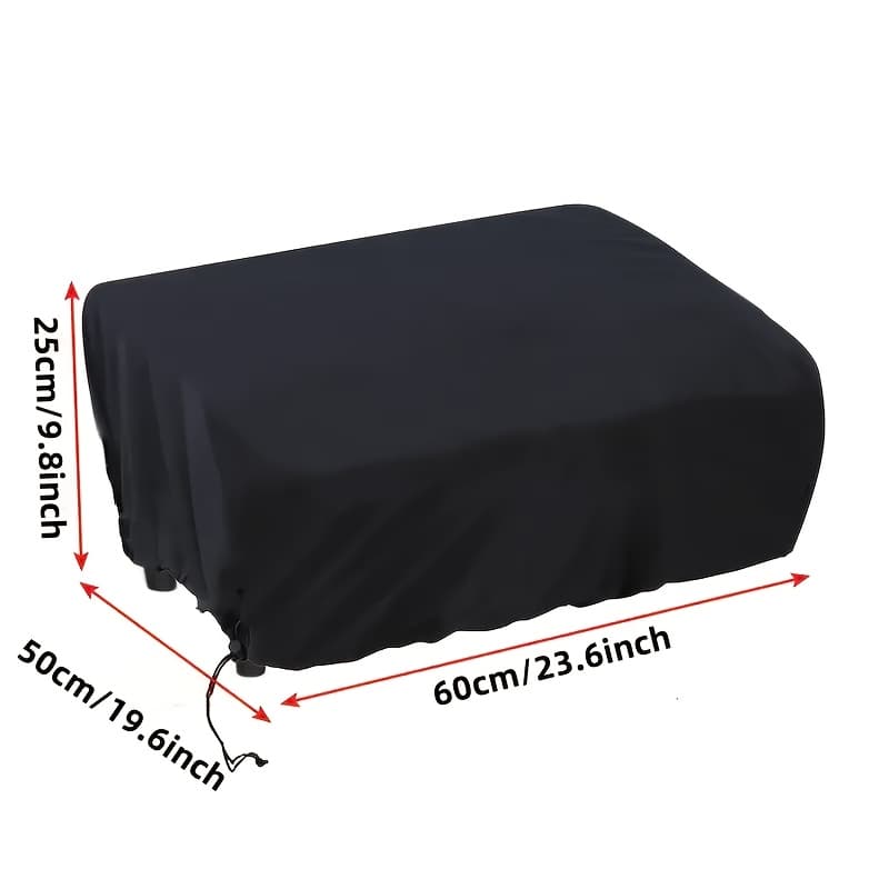 TEMU 1pc Heavy Duty Grill Griddle Cover 210d Polyester Table Top Griddle Cover Compatible With 17 Inch Blackstone 1971 Griddle Without Griddle Hood