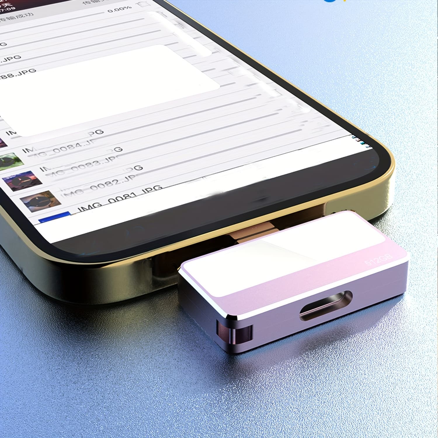 TEMU Usb Flash Drive 512gb For I Stick External Storage Compatible I Phone Usb C Pad Pro Tablets Computers 512gb Pink
