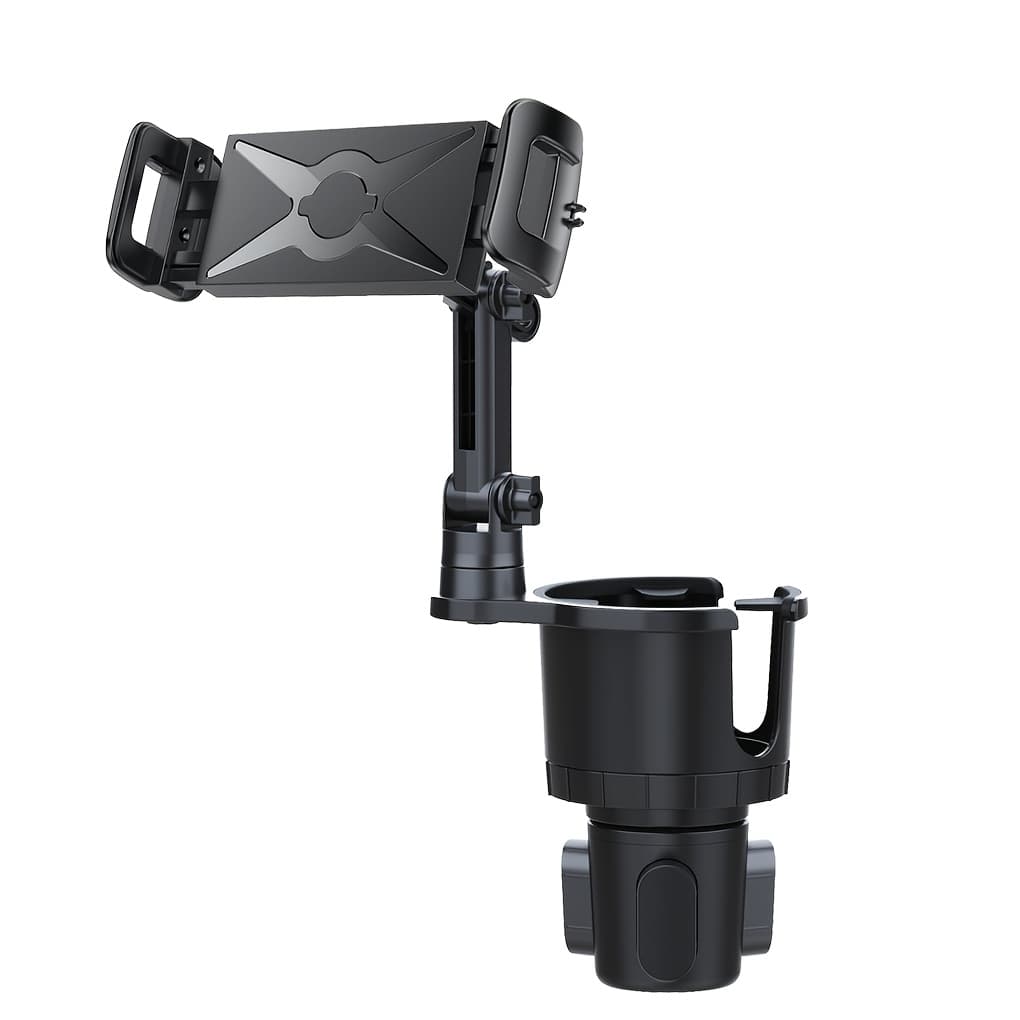 TEMU A Car Mount That Serves As A 2-in-1 Holder For Phones And Tablets, Of Rotating 360° For Landscape And Portrait , Compatible Ranging From 4.7 To 13 Inches