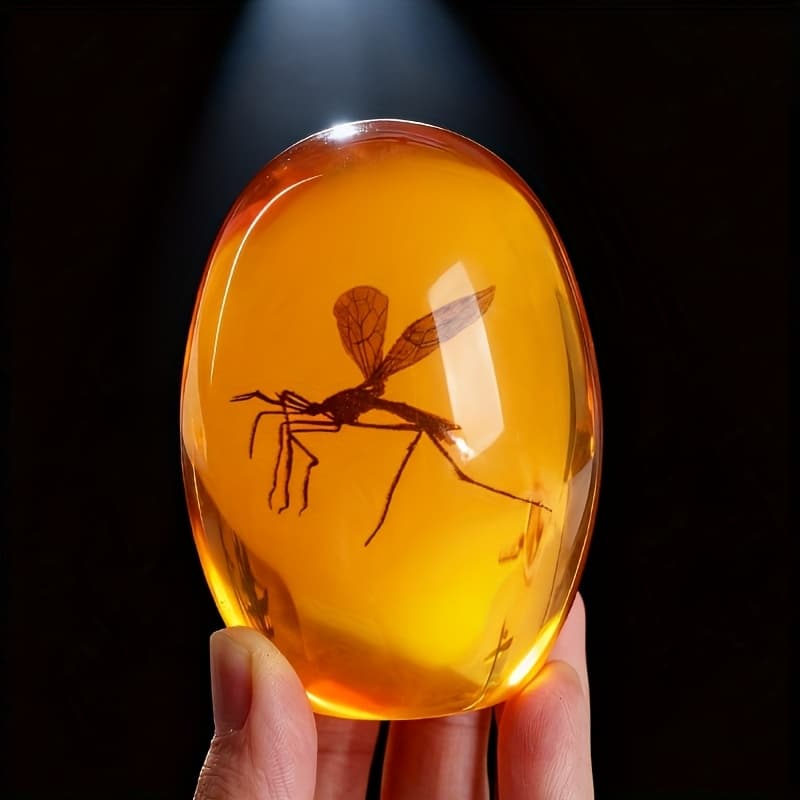 TEMU Handmade Paperweight | Lifelike Dinosaur Era Collectible, Unique Christmas Gift, Home And Office Desk Decoration, Perfect For And Collectors, Themed Gift