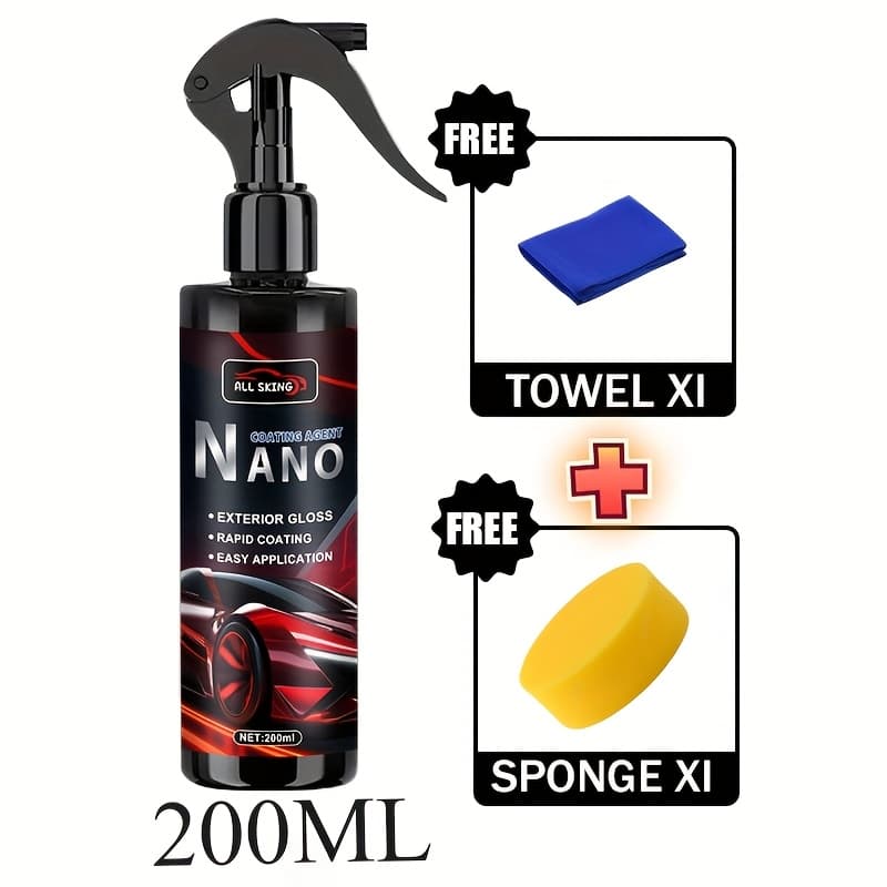 TEMU Car Solution, Premium Water-repellent Formula For Improved Gloss And Defense, , Durable Against Weather
