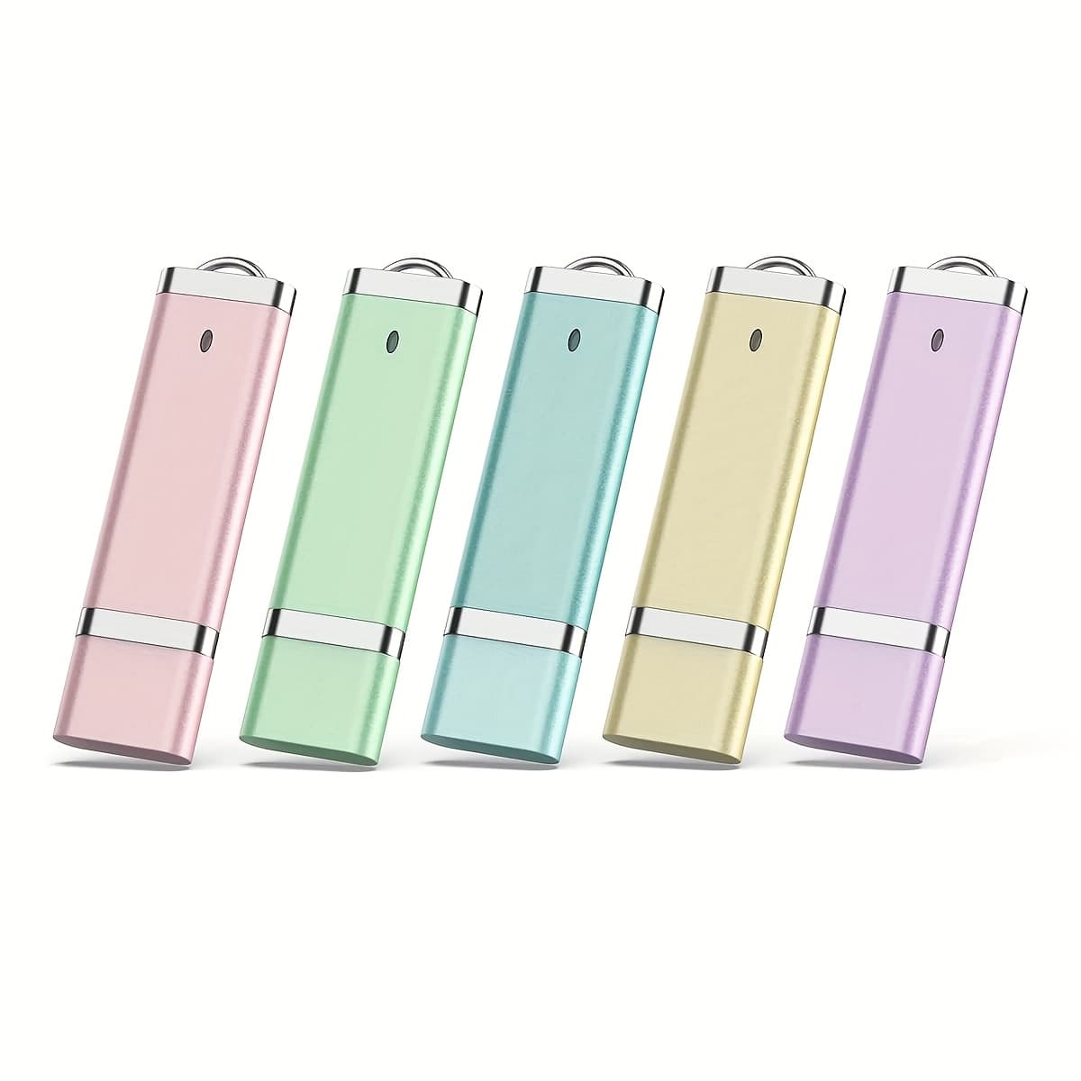 TEMU Vansuny 5 Pack Of 64gb/32 Gb16gb/8gb/2gb Usb Memory Sticks, 64gb Usb Flash Drives, Thumb Drives, Memory Sticks, Jump Drives, With Led Lights For Storage And Backup