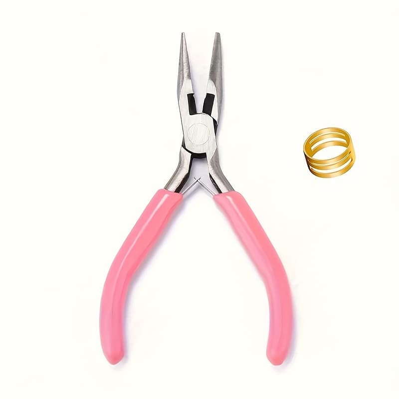 TEMU 2pcs/1pcsdiy Handmade Pliers Set, 1 , Jewelry Making & Repair Tools, Art Crafts & Sewing Supplies, No-toothed Precision Jewelry Clamps
