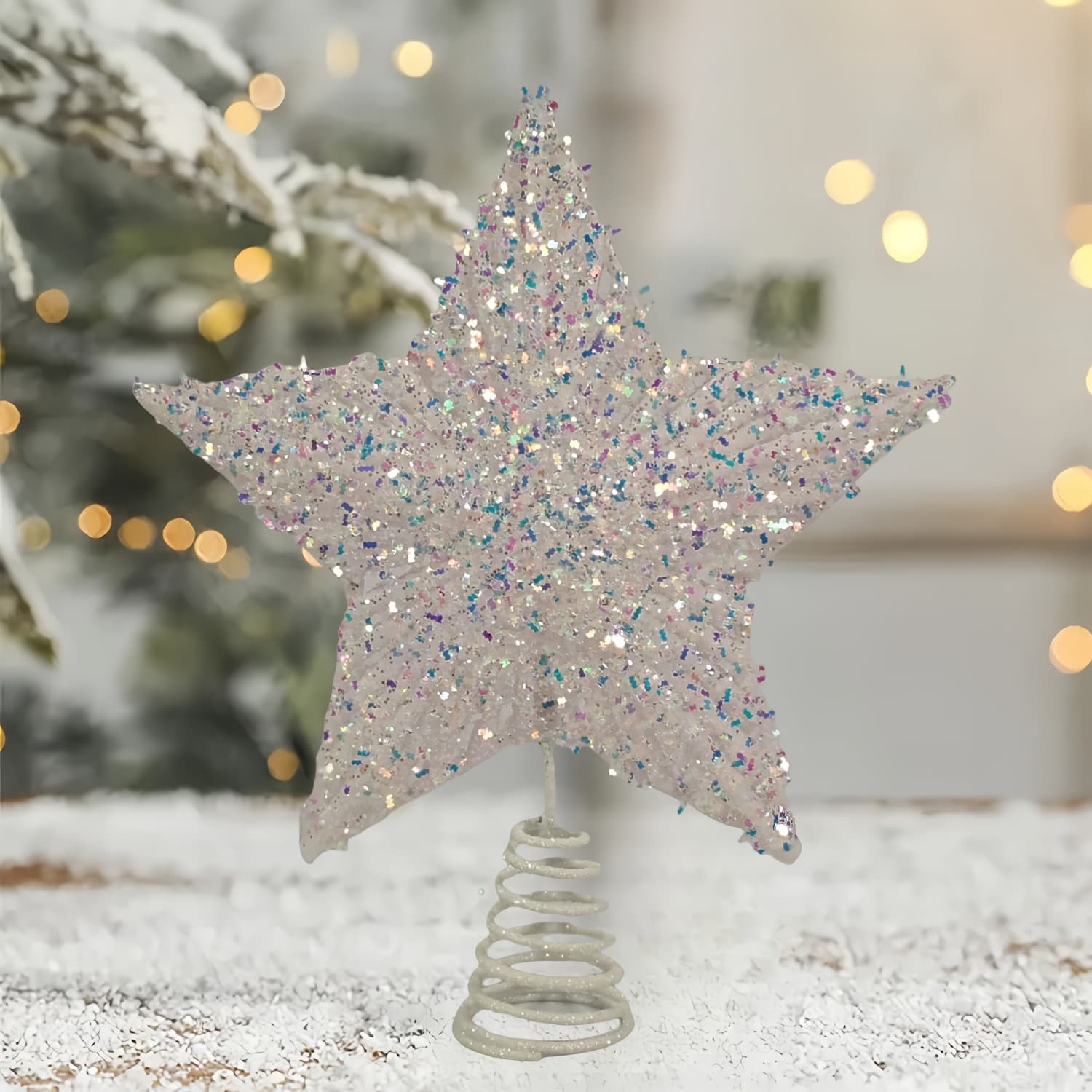 TEMU 10.25-inch Christmas Tree Topper, Suitable For Decorations