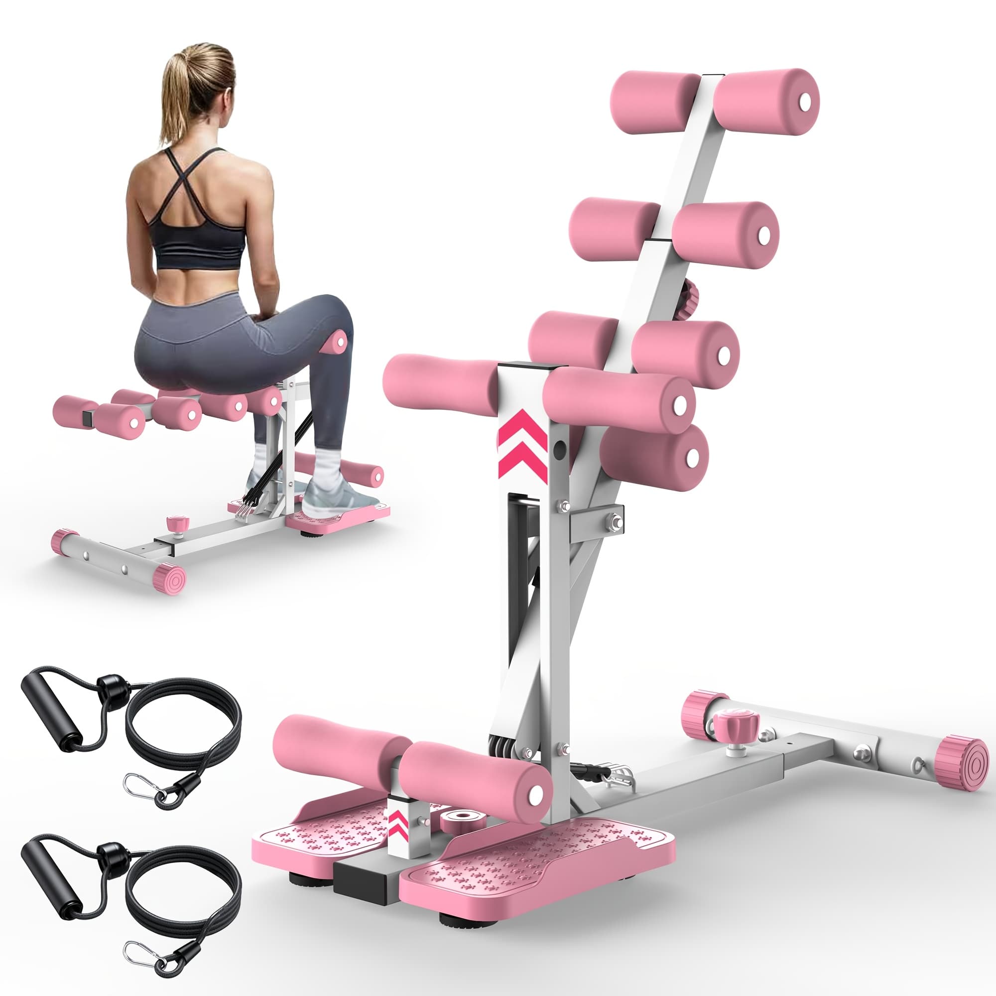 TEMU Deep Squat Machine For Home- Trainer Machine With Squat Assist Trainer For Core & Legs Workout Ideal For Home Gym, Apartment & Office, Without Battery