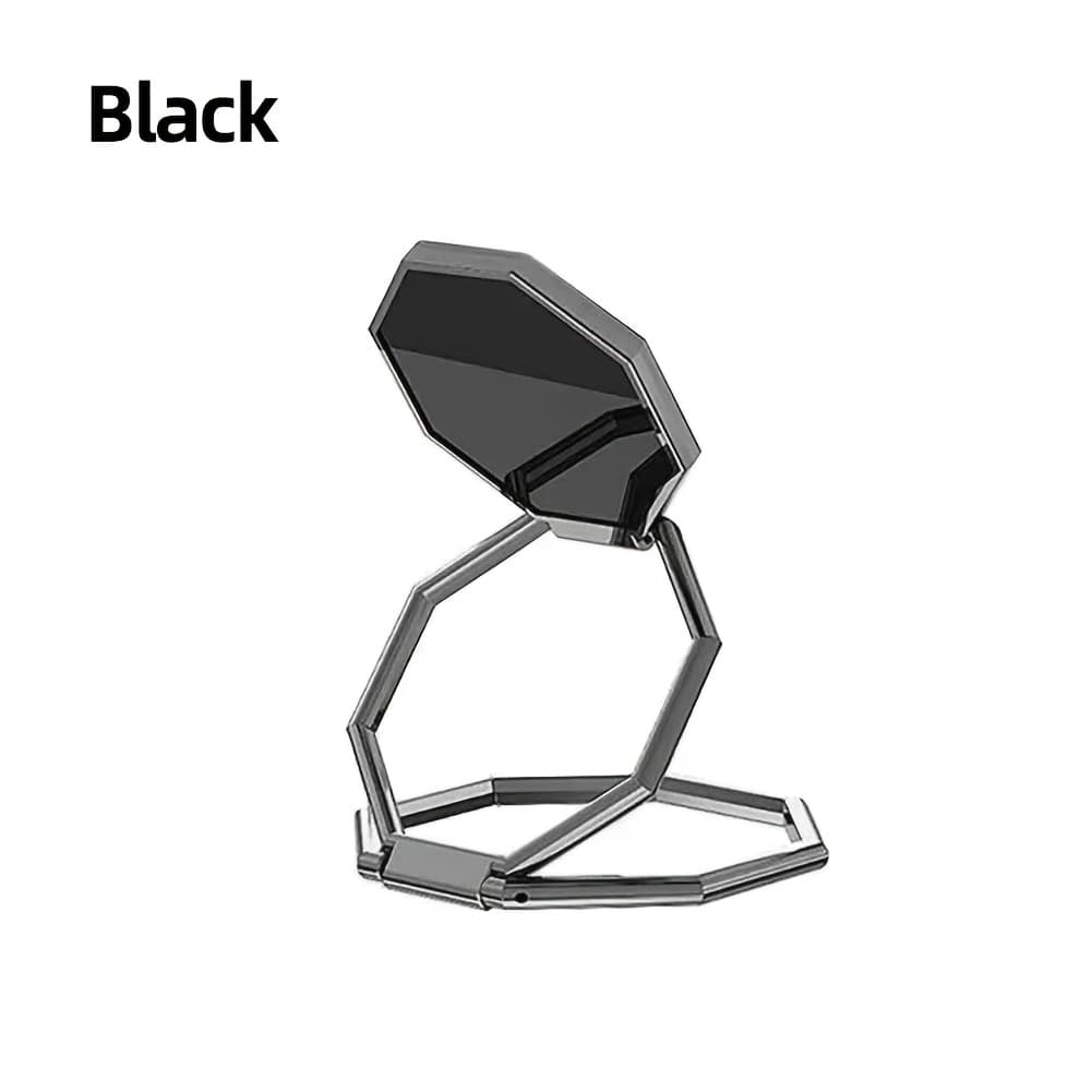 TEMU Foldable Phone Holder With 360-degree Rotation, Suitable For , Portable For Desktop Use, And Made Of Metal