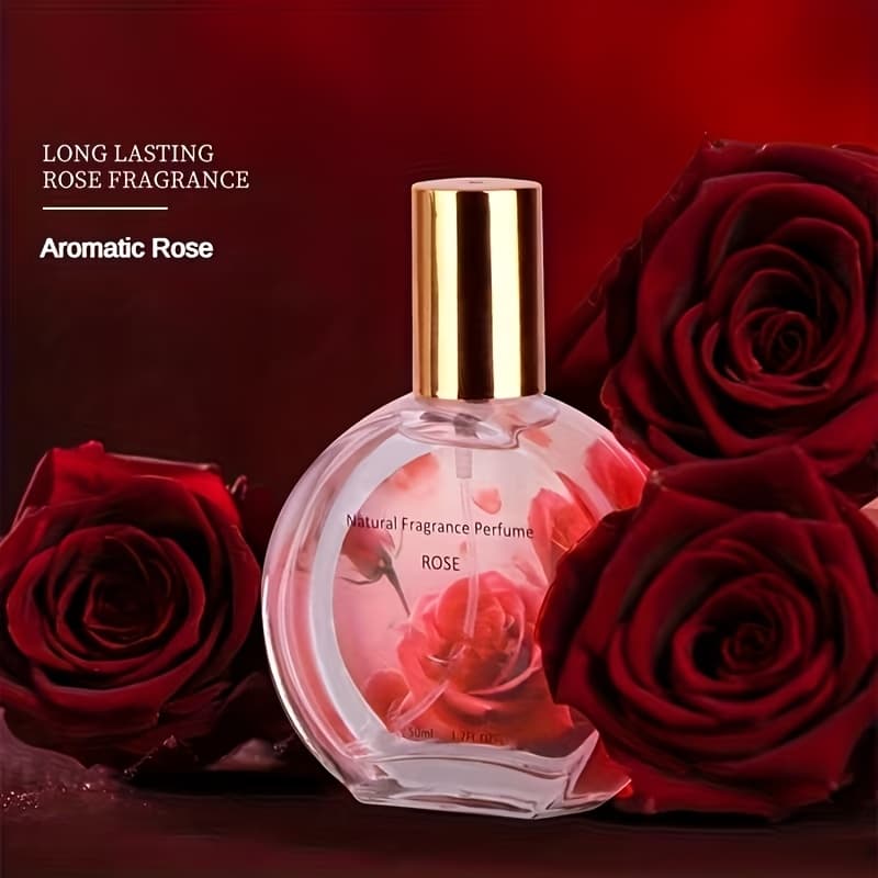 TEMU 1.7oz | 50ml. Women's Perfume, Rose Perfume, Floral Fragrance, Rose Fragrance, Fragrance, Lasting Fragrance. A Cologne That Enhances , And A Magical Tool Designed For Couples To (1pc 1.7oz)