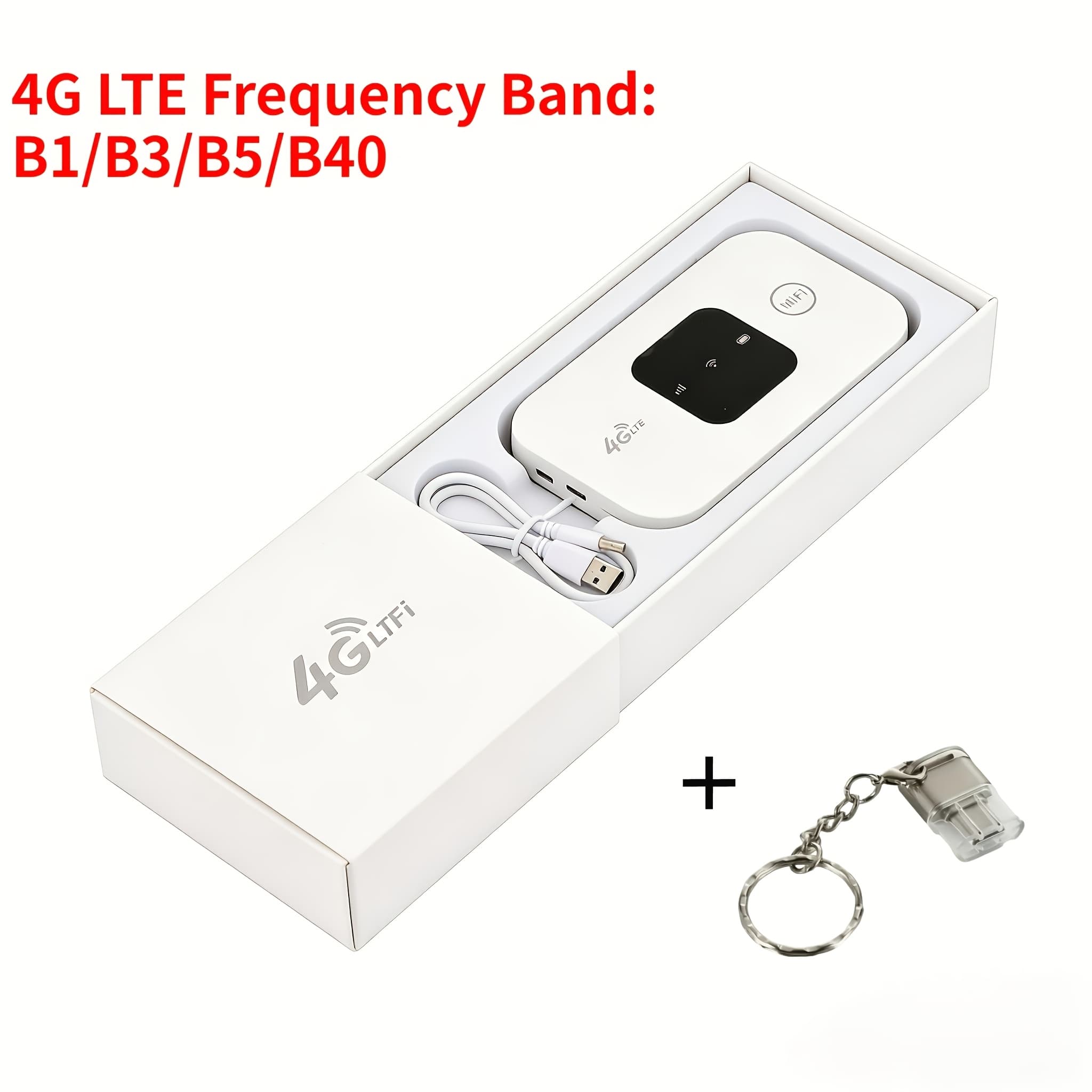 TEMU Mobile Hotspot, Internet Hotspot 4g Router 8 User Router, With Sim Card Slot To , Without Sim Card