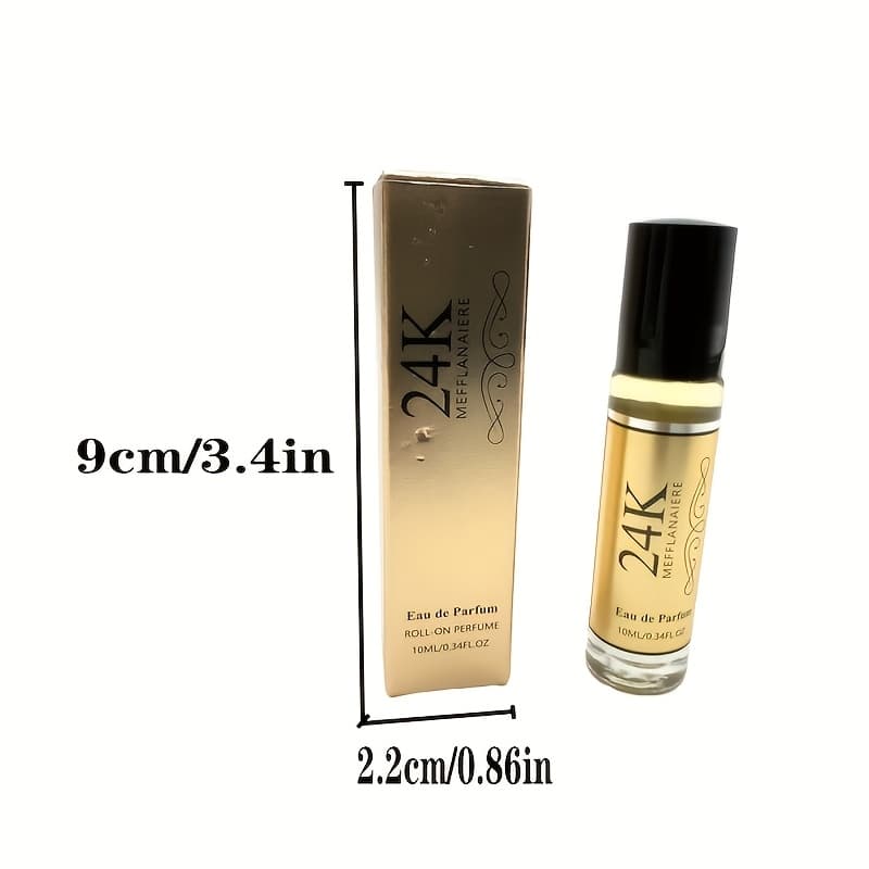 TEMU Men's Cologne 50ml, 1.7fl.oz Spray - Long-lasting Fragrance, Enhances , Ideal For Daily Wear And Dates, Perfect Valentine's Day Gift! 10ml Rollerball 0.34fl.oz