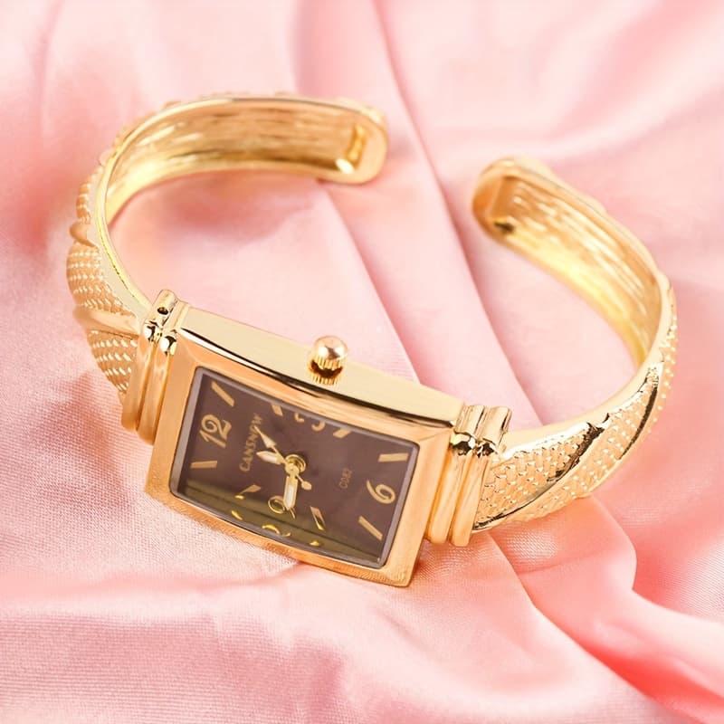 TEMU Women's Traditional Rectangular Face Bracelet
