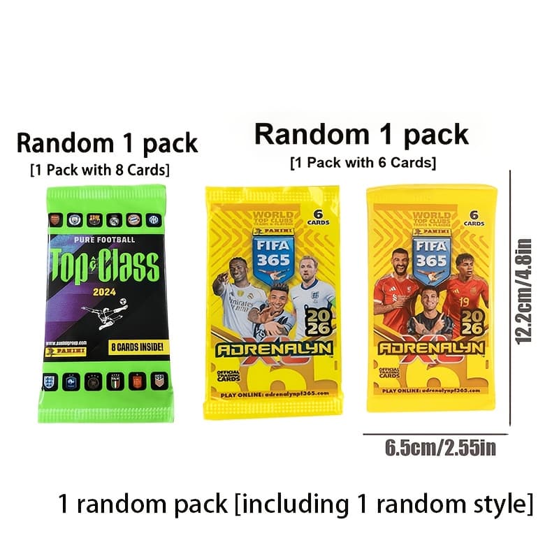 TEMU Panini 2026 Edition Card Fifa Top Class Classic Retail Single Pack | Edition Signed Ball Superstar Collectible Fan Gift Special Trading Card Game