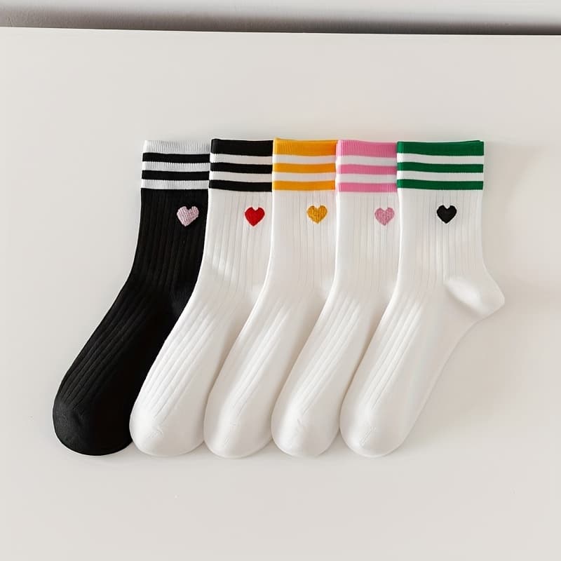 TEMU 5-pair Fashionable And Versatile -shaped