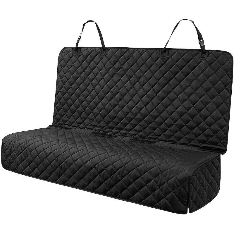 TEMU Dog Car Seat -anti Slip And Durable Soft Pet Car Rear Seat Cushion, Suitable For Seat Covers And Suvs