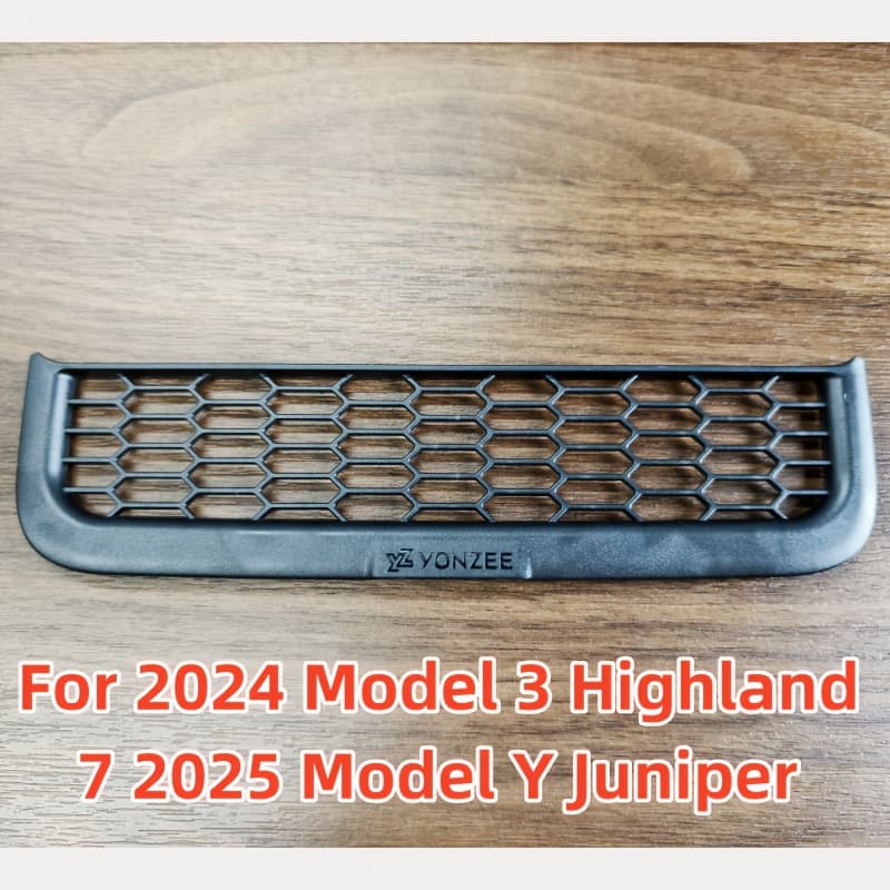 TEMU For Model 3/y Highland Rear Center Console Air Outlet Cover Vent Outlet Dust Cover Car Styling Additions