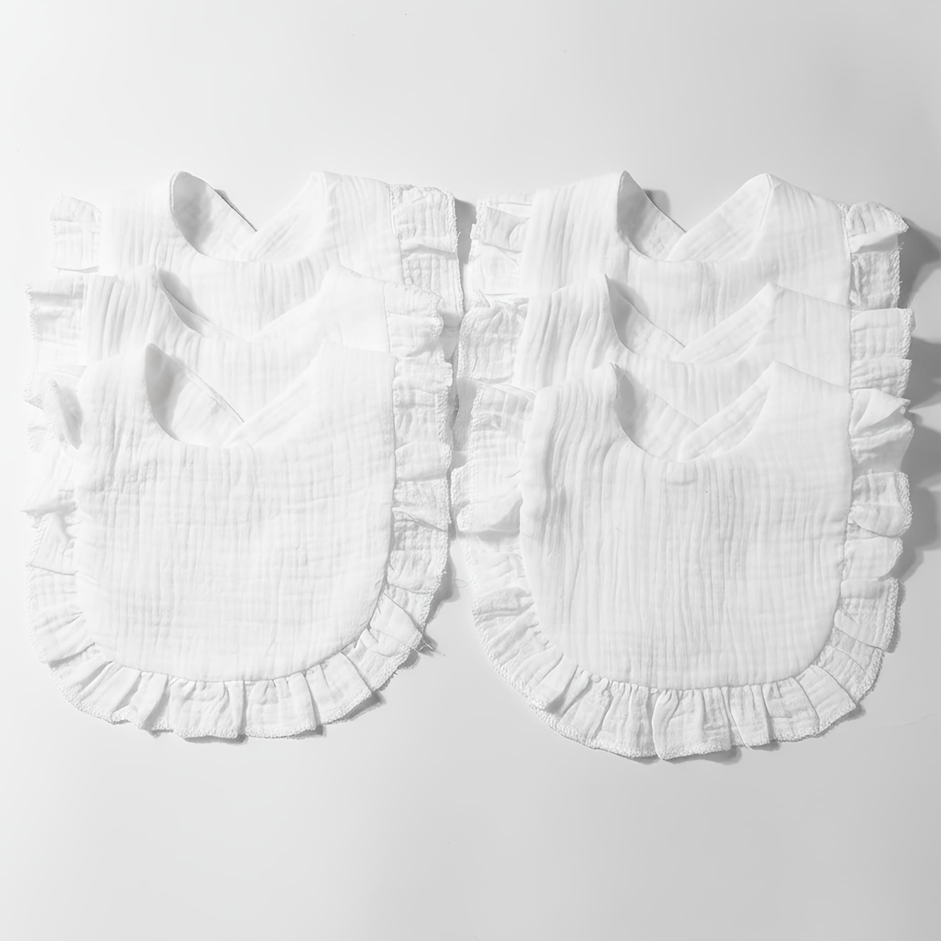 TEMU A Set Of 6 Adorable And Bibs For Infants, Wear