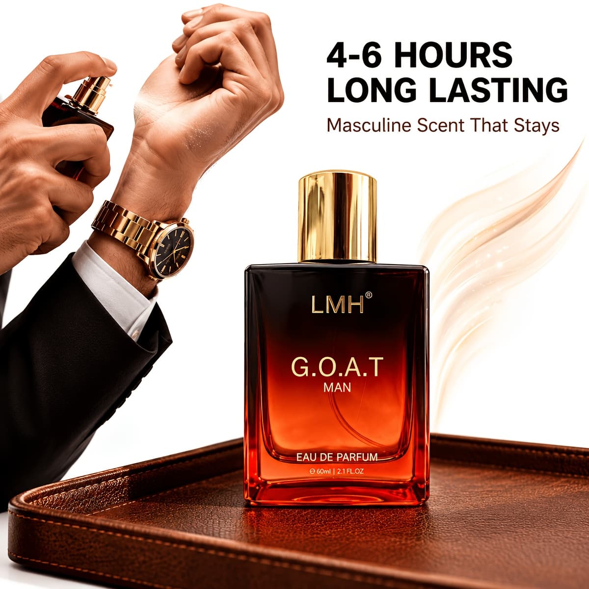 TEMU 1.7oz Men's Perfume - Long Lasting Cologne For Daily, Date & Sport, Ideal Gift