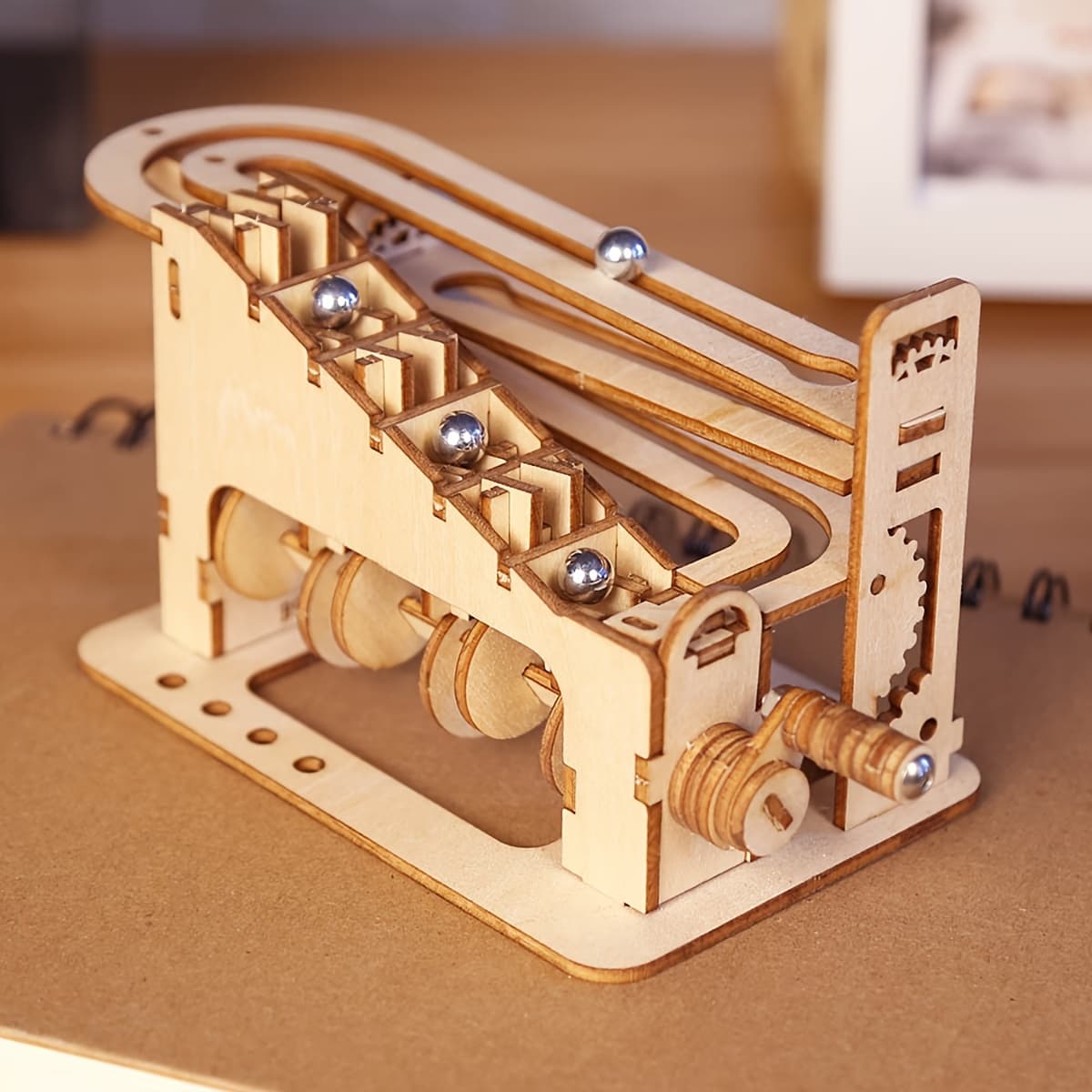 TEMU 3d Wooden Puzzles For Adults And Teens Diy Model Building Kits With Mechanical Puzzles Halloween Christmas Gift