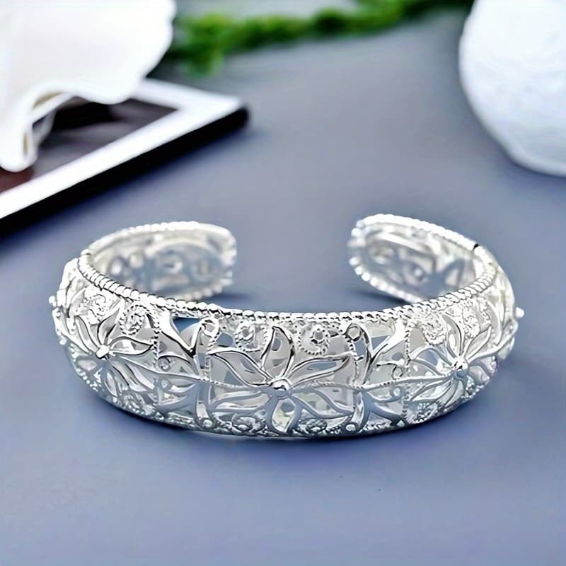 TEMU 925 ' Bracelet, Adjustable In Size, Luxurious And Elegant Jewelry, Perfect Gift For