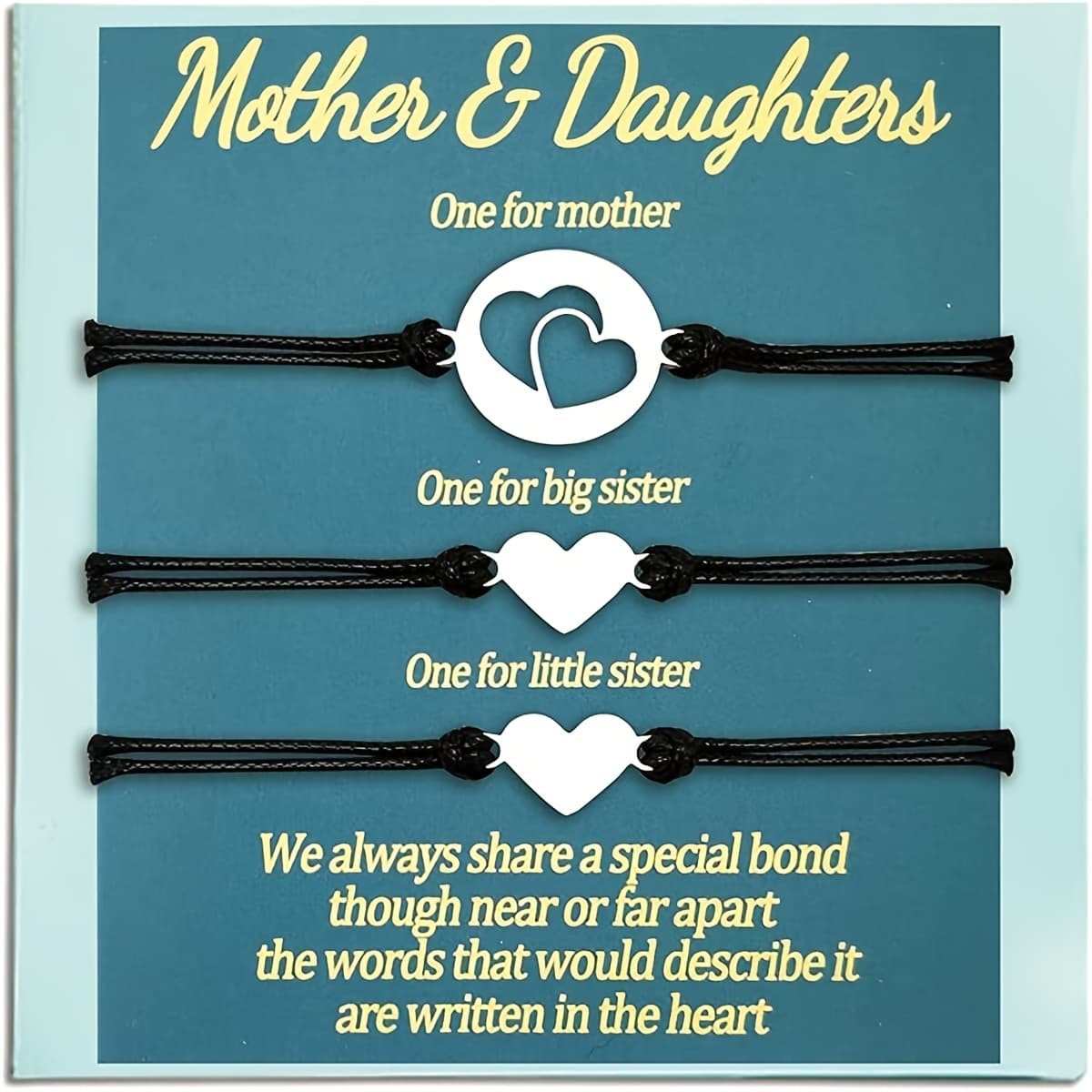 TEMU Bracelets For Mothers And, As Well As Matching For Mothers And Daughters, Are Perfect For To Wear. For Birthdays, , And Thanksgiving. Ideal For Families Of 2 Or Three.