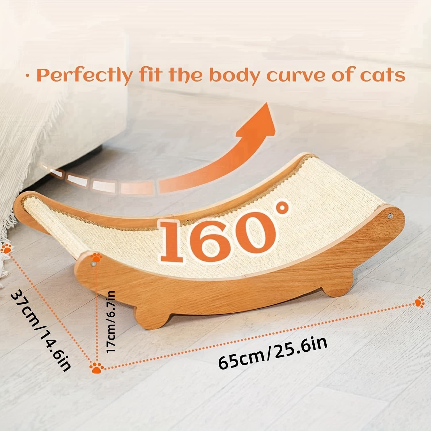 TEMU Cat Scratch Board Is Wear-resistant, Shavings Resistant, And Anti Scratch Sofa That Protects Cats From Scratching. An Integrated Cat That Stands Up And Is Durable